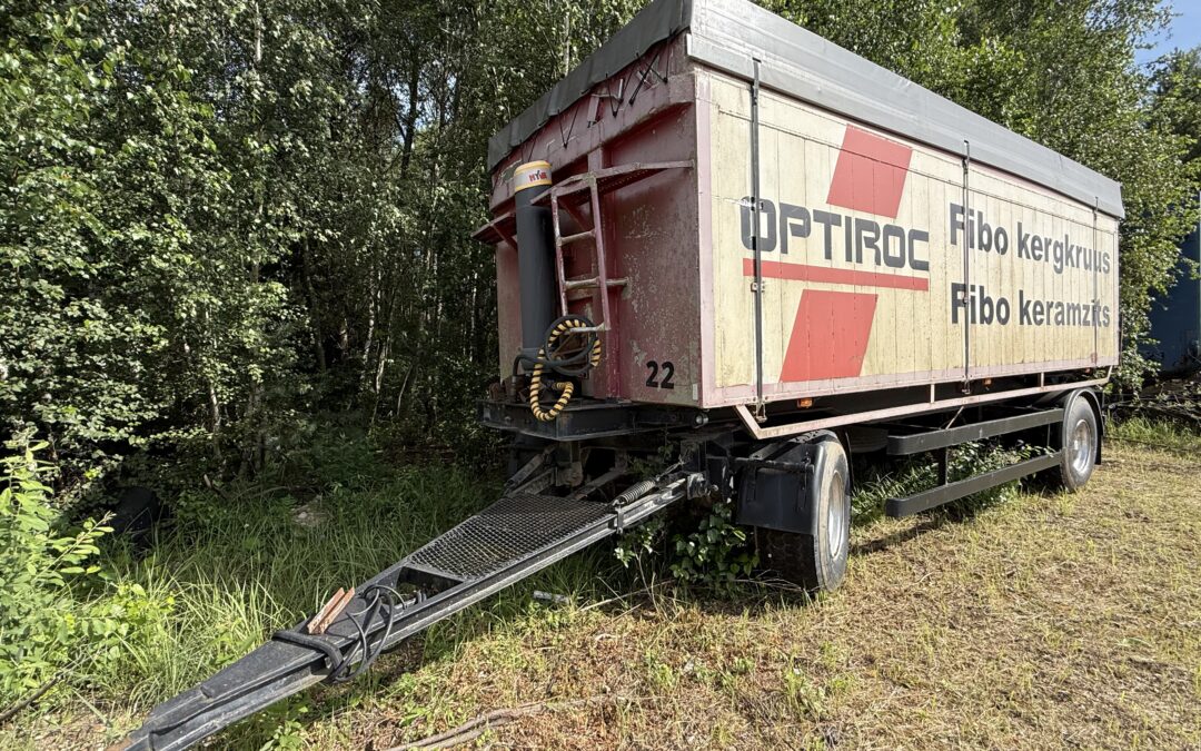 Truck tipper trailer Bulthuis AI 20 D